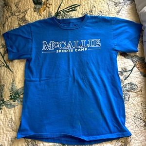 Vintage mcallie sports camp t shirt great for back to school